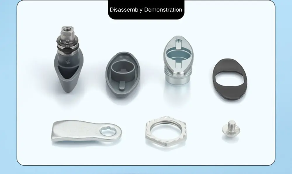 Plastic Cabinet Door Lock