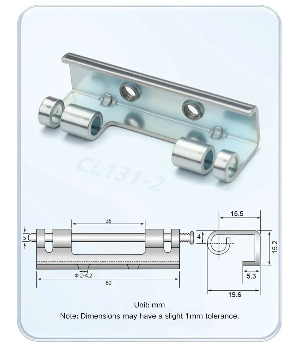 Control Cabinet Iron Hinges